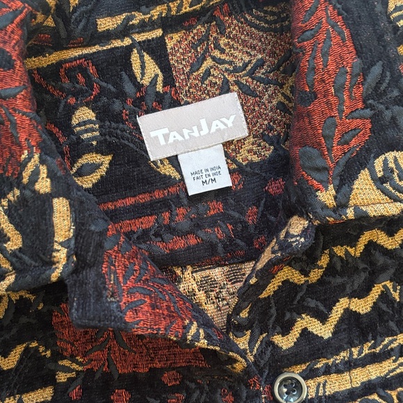 TanJay Boho Textured Patterned Jacket - Picture 3 of 10